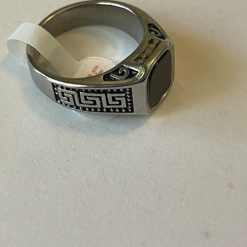 Men's Silver Signet Ring